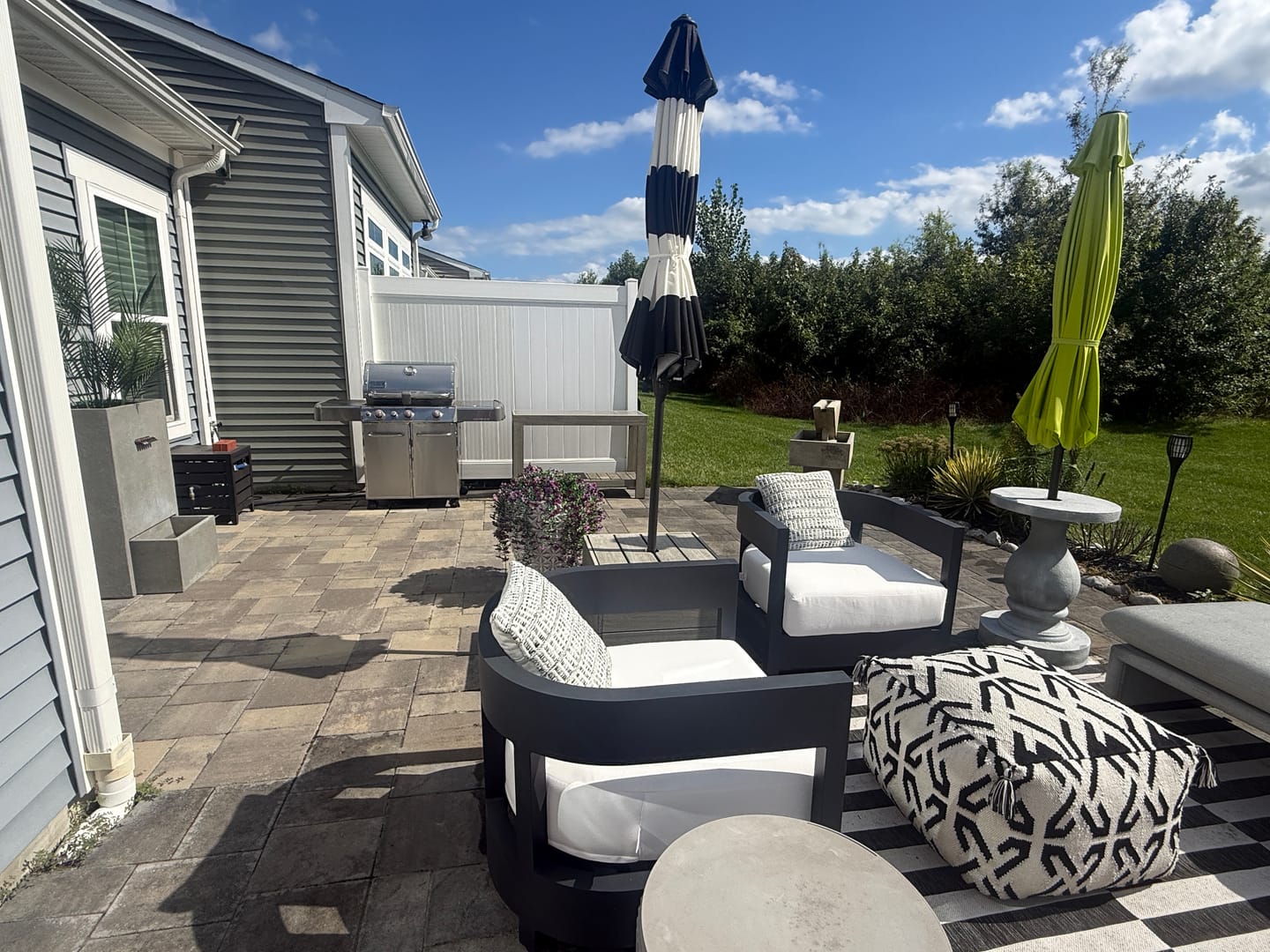 Customer photo review of Santino® Outdoor Sofa and Swivel Chairs