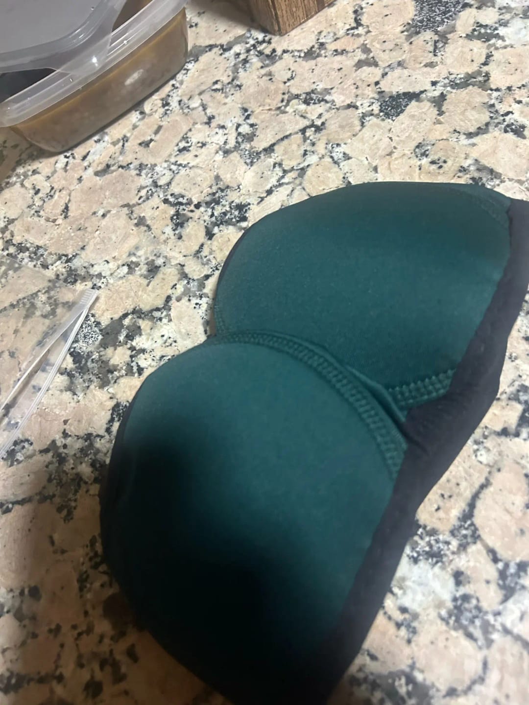 Customer photo review of Dog Anxiety Ear Cover