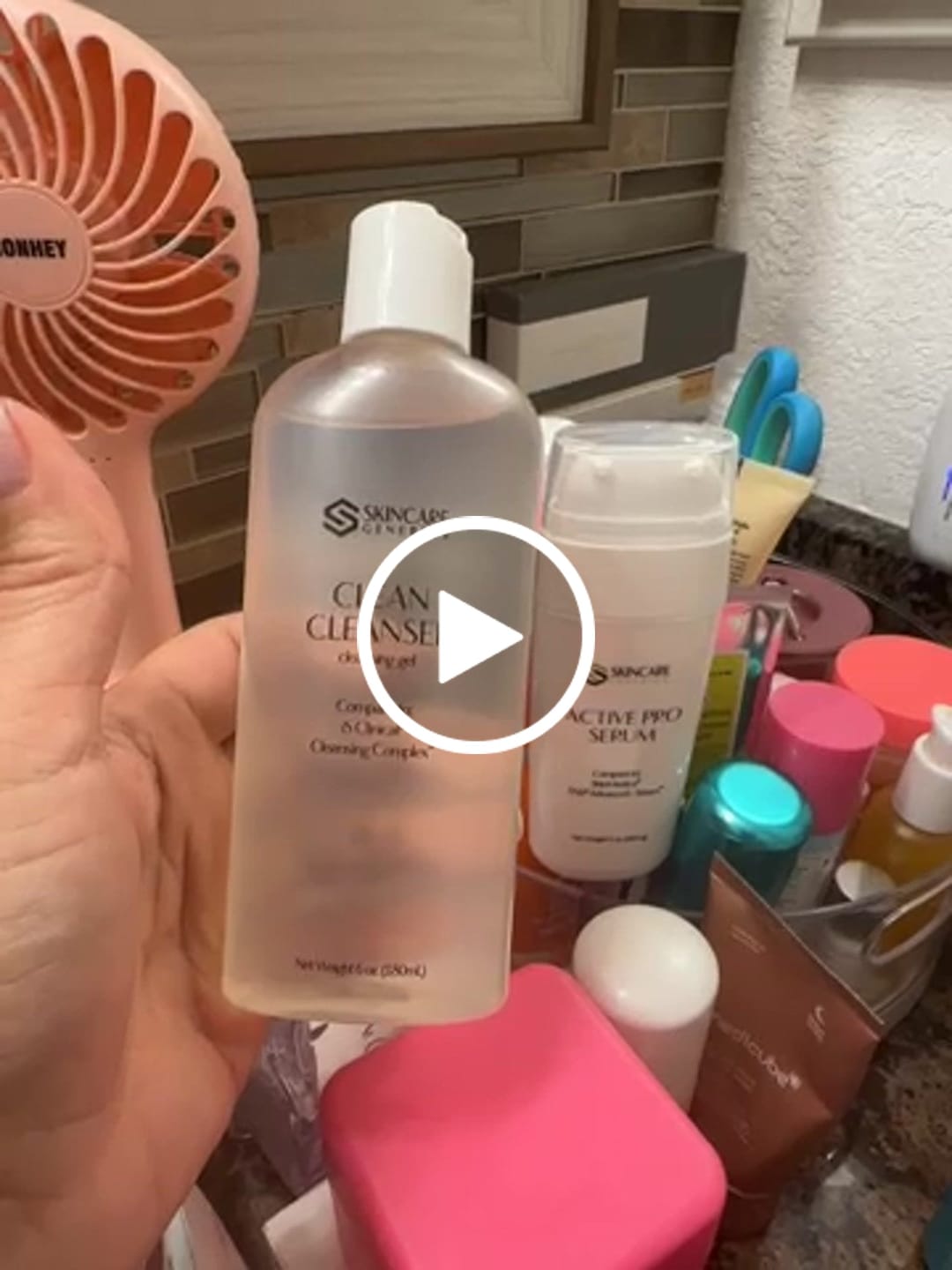 Customer video review of CLEAN CLEANSER | CLEANSING GEL