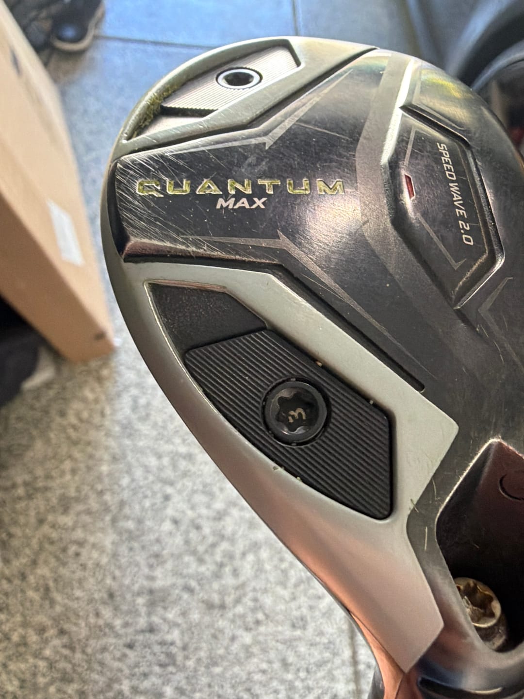 Customer photo review of Callaway Quantum Hybrid Compatible Head Weight
