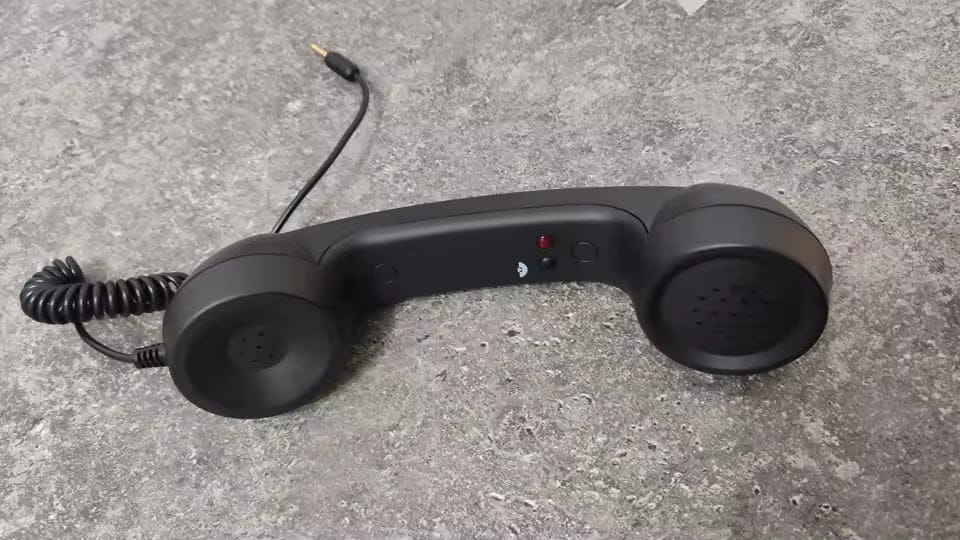 Customer photo review of Teléfono Retro compatible con iPhone y Android