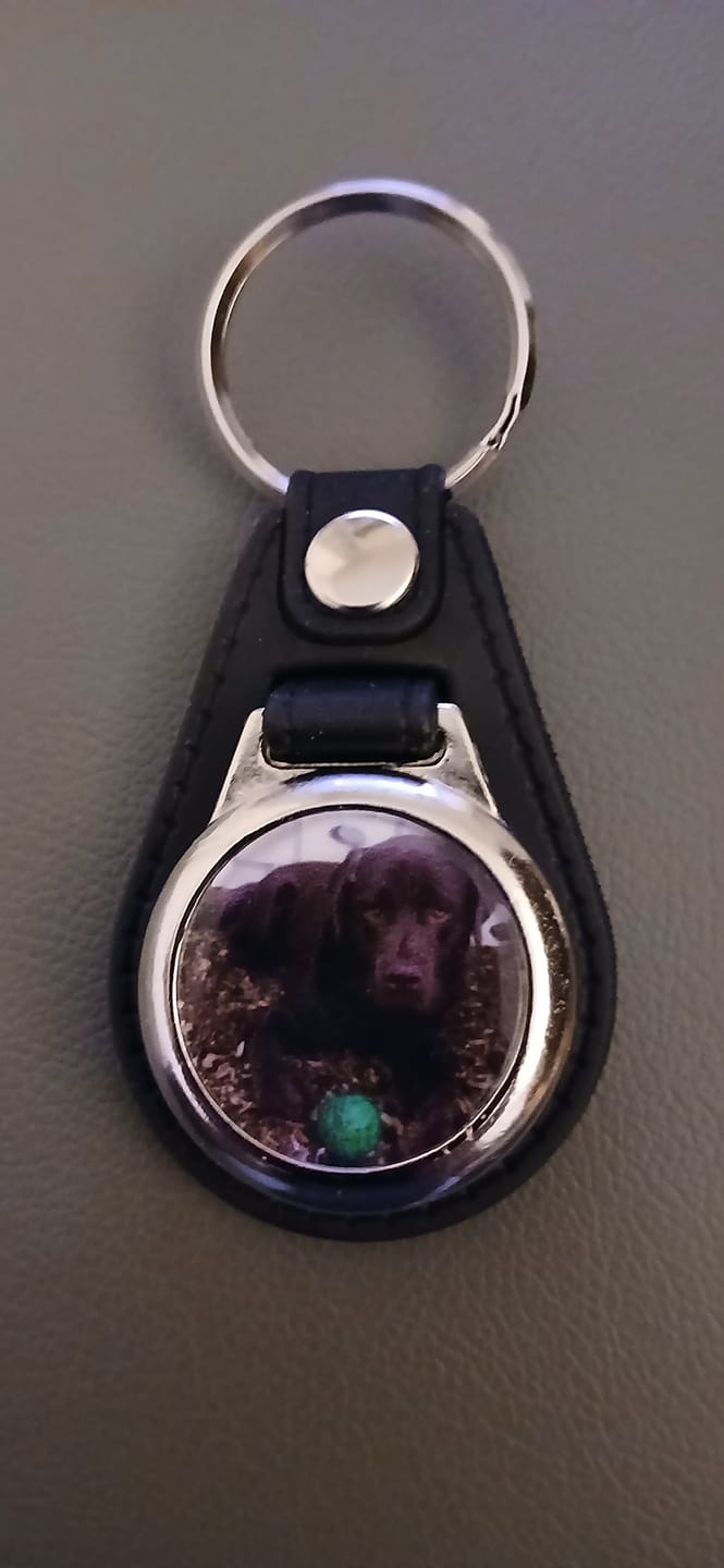 Customer photo review of Schlüsselanhänger-Bundle Leder 3x dein Foto für nur 19,90 €