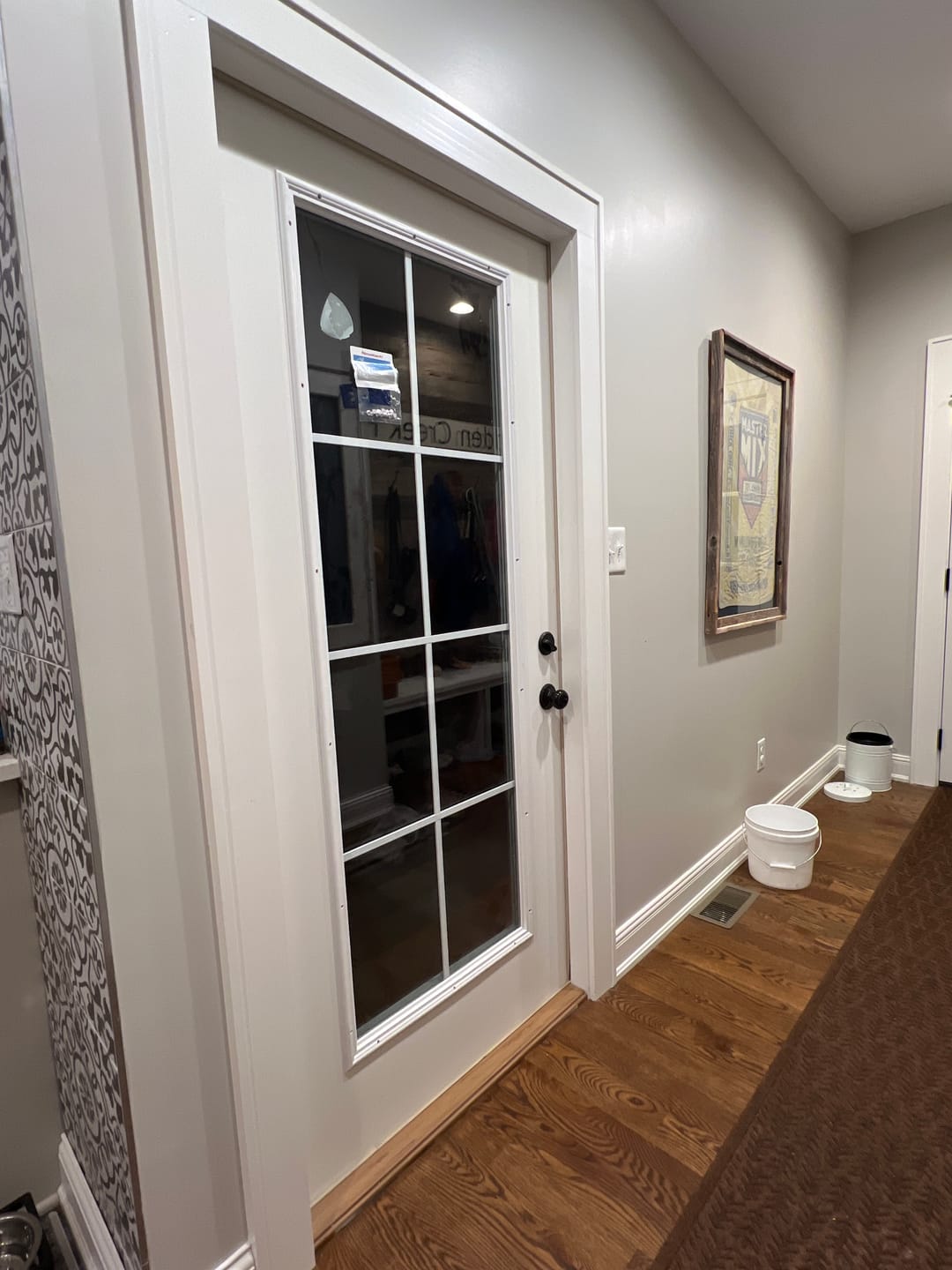 Customer photo review of Grills Between Glass 8 Lite Glass and Frame Kit (Full Lite)