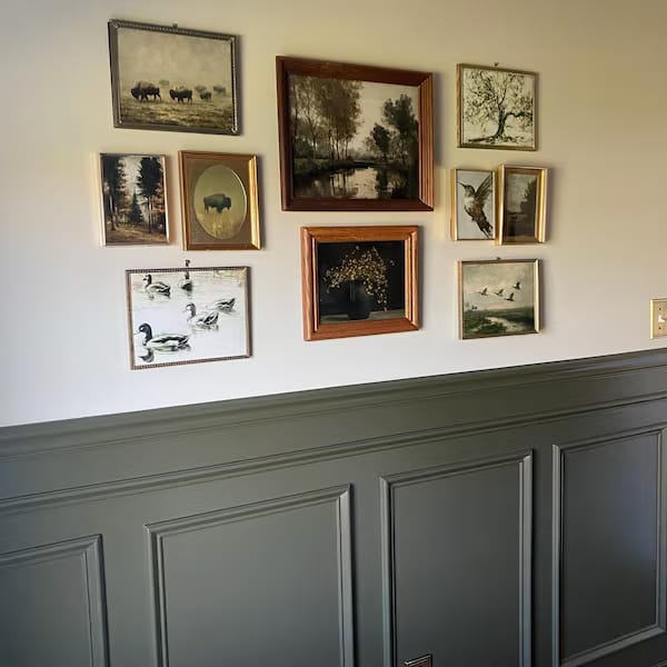 Customer photo review of 650+ Vintage Art Prints: French Country Gallery Wall Set, Farmhouse Cottagecore Rustic Decor (Digital Download)