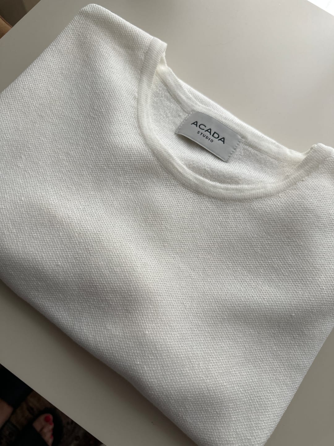 Customer photo review of CAPRI Megzti Lino ir Medvilnės Marškinėliai