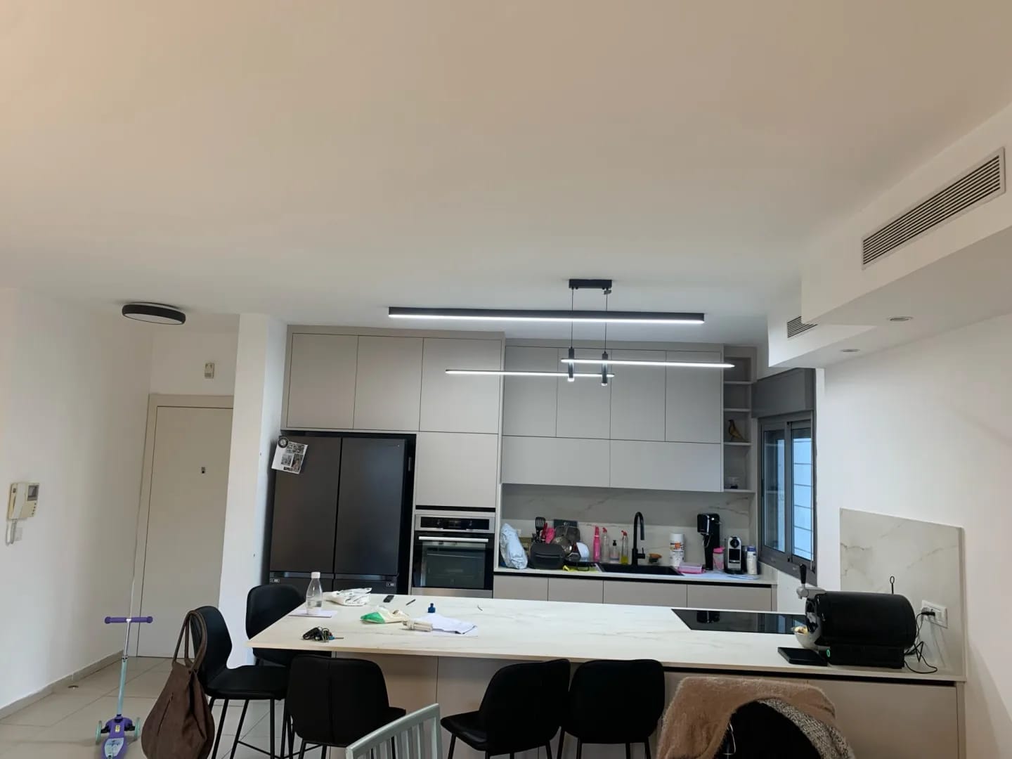 Customer photo review of Bar Pendant Light for Kitchen Island, 80 to 120 cm LED