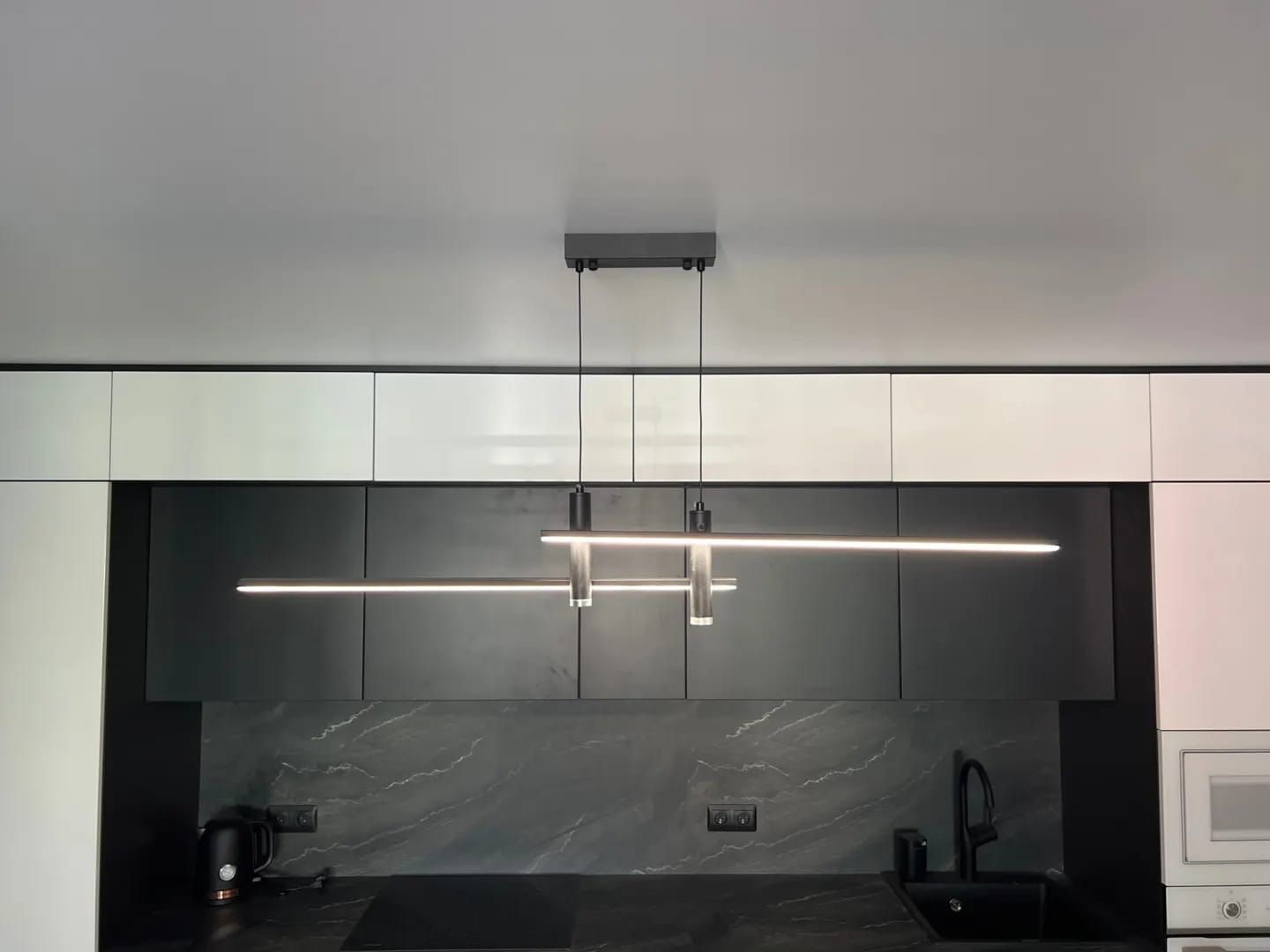 Customer photo review of Bar Pendant Light for Kitchen Island, 80 to 120 cm LED