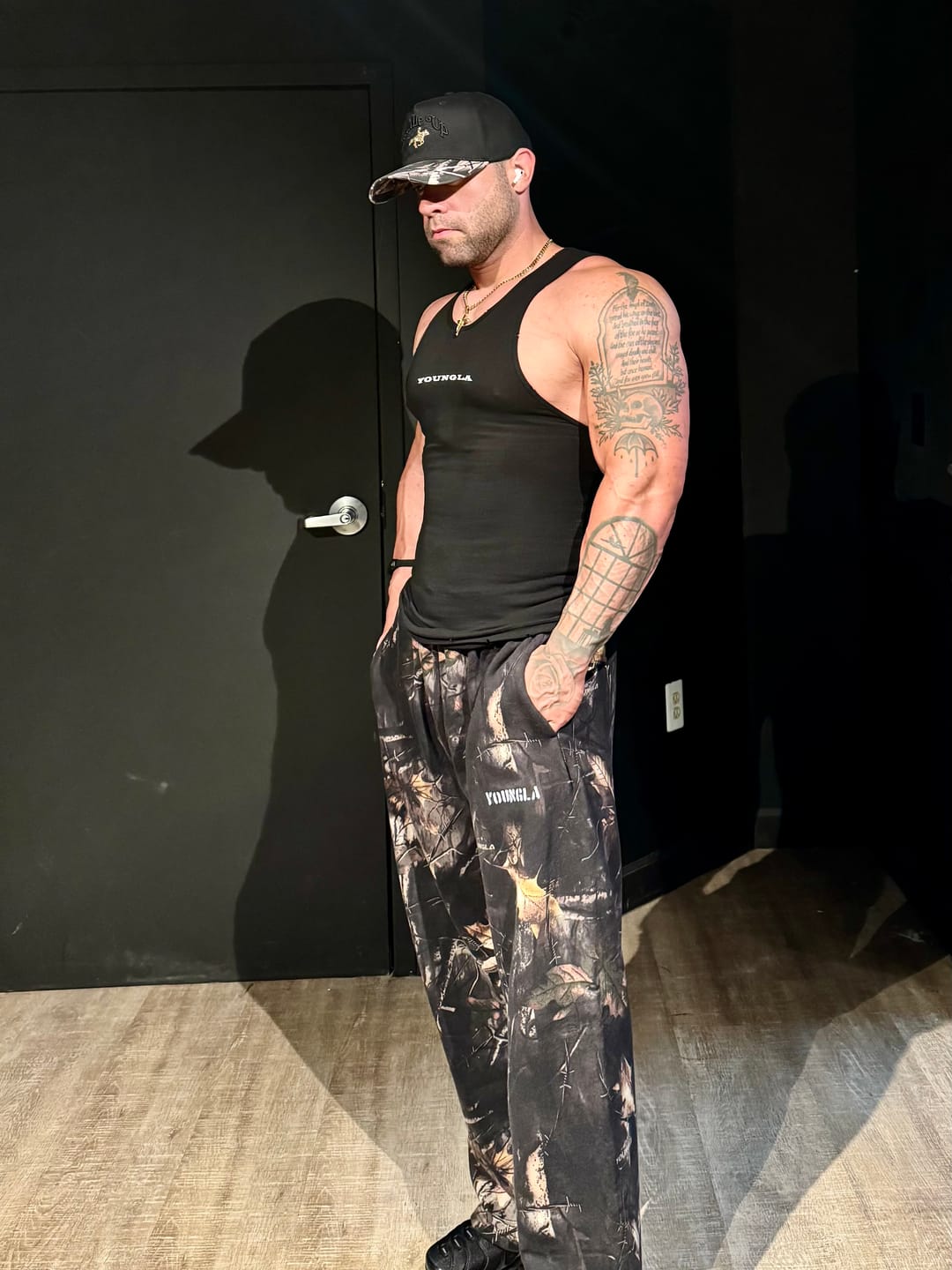 Customer photo review of 2094 - Tree Camo Collection - No Cuff Sweats