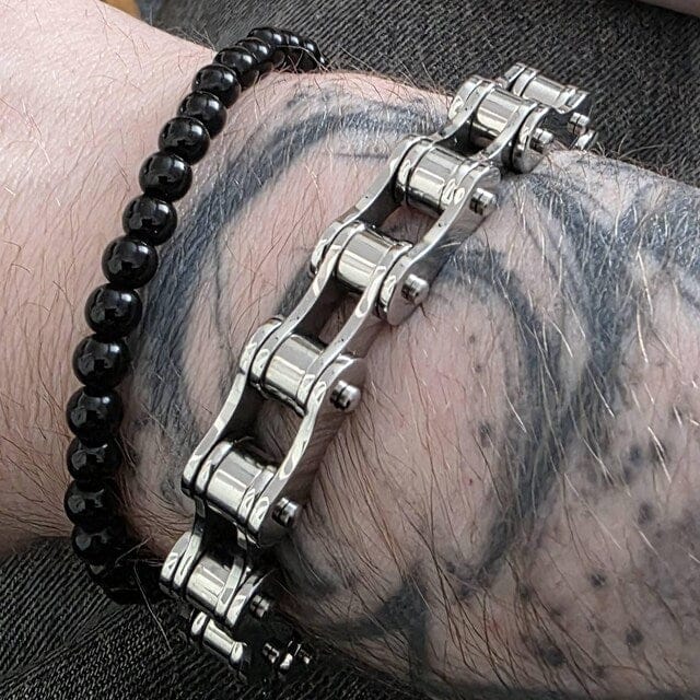 Customer photo review of BIKER BRACELET