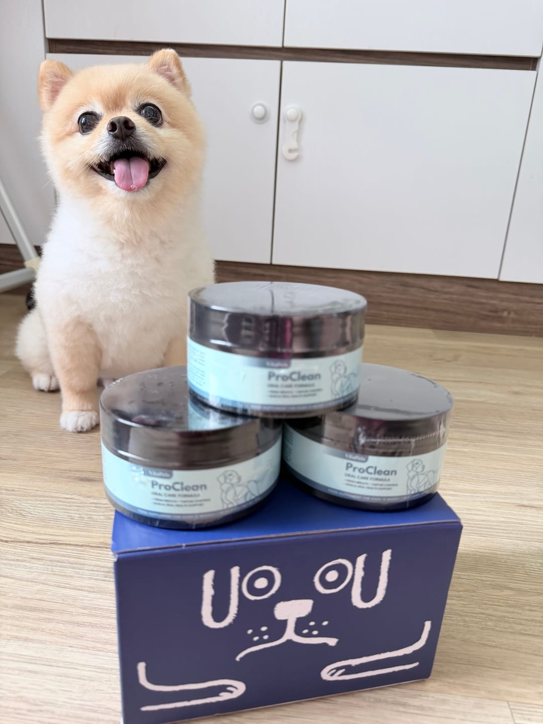 Customer photo review of ProClean™狗狗天然潔牙護齒配方