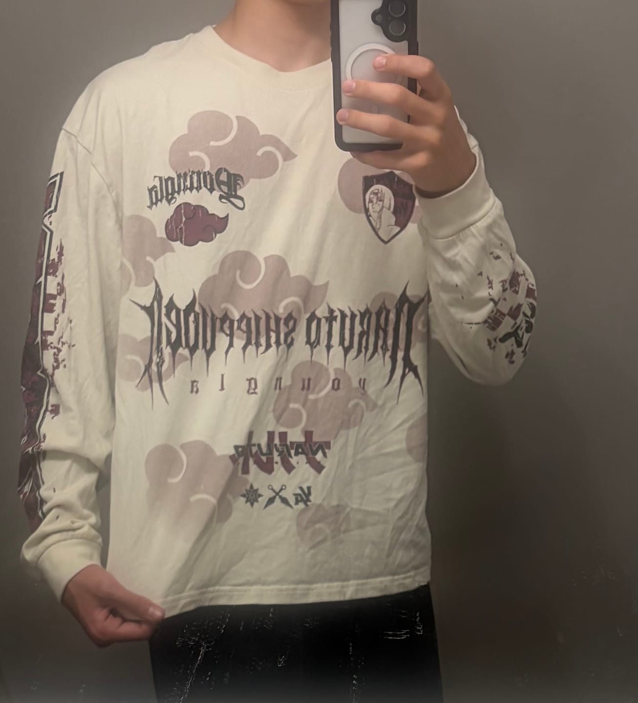 Customer photo review of 8073 - Naruto Longsleeves