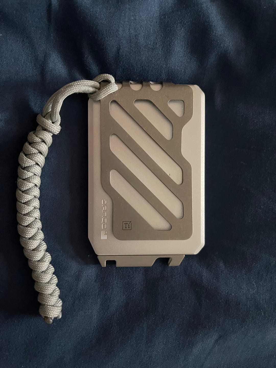Customer photo review of SK1 Titanium Money Clip