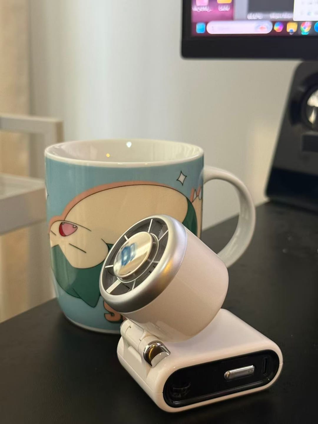 Customer photo review of CapyMini Turbo Fan with Ice Compress