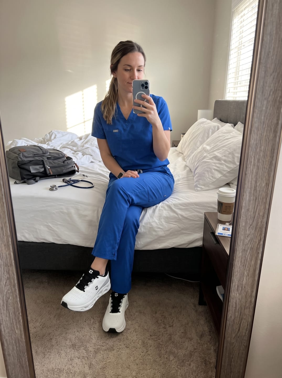 Customer photo review of Orthora™ Fly — 12-Hour Shift Shoes for All-Day Foot, Knee & Back Pain Relief