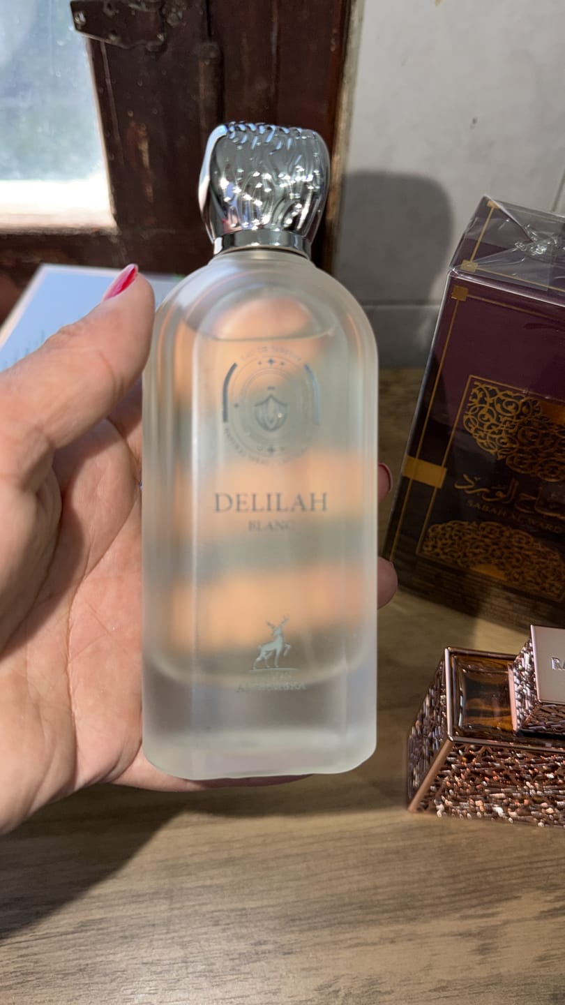 Customer photo review of PERFUME DELILAH BLANC MAISON ALHAMBRA - 100ML