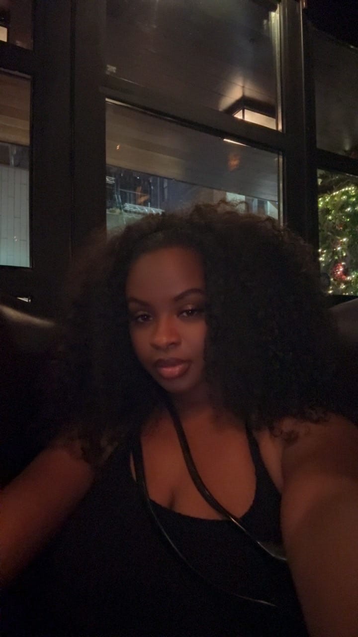Customer photo review of Ywigs Burmese Water Curly Human Crochet Hair