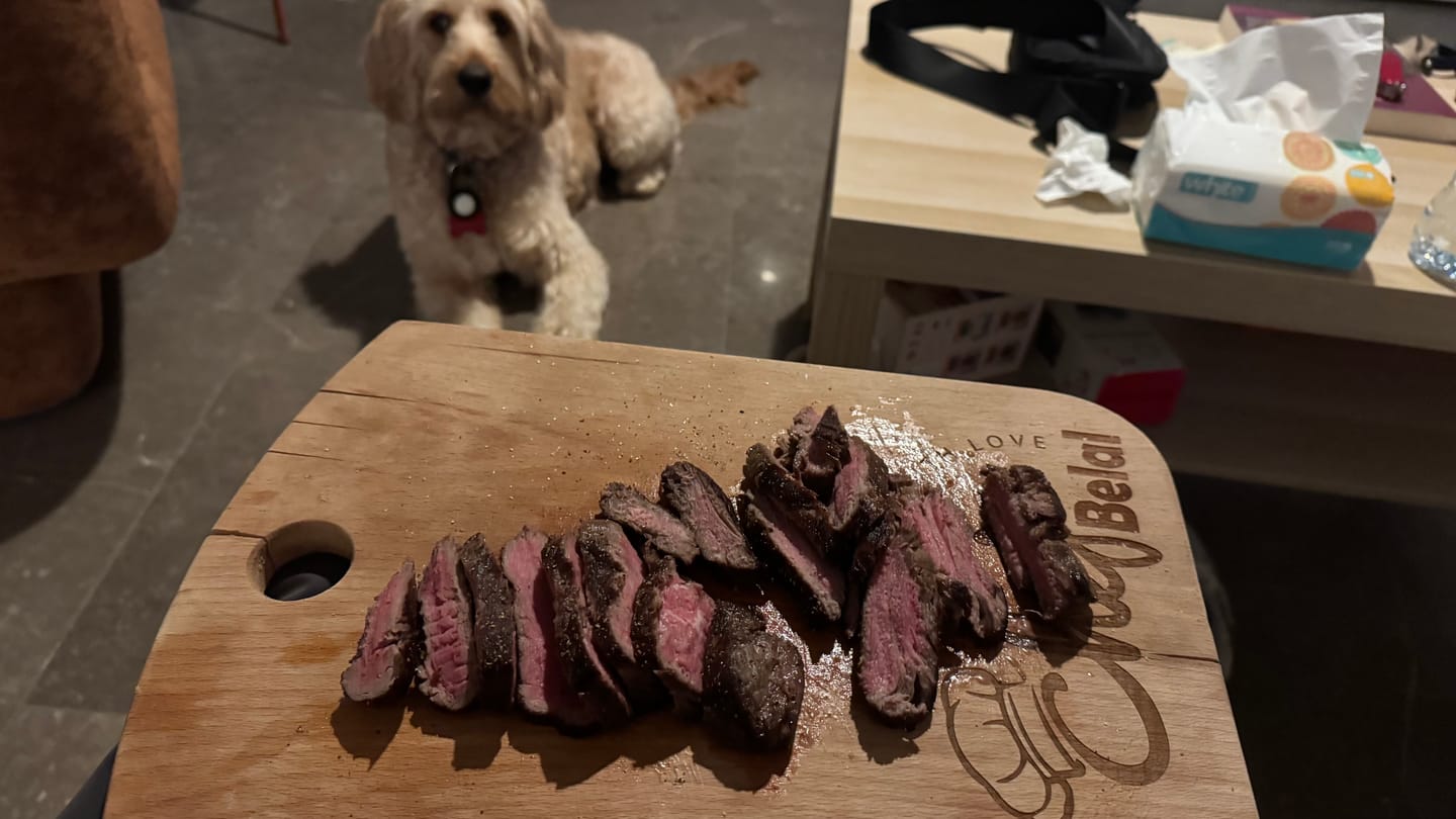 Customer photo review of Aged Kansas Steak ++Thick