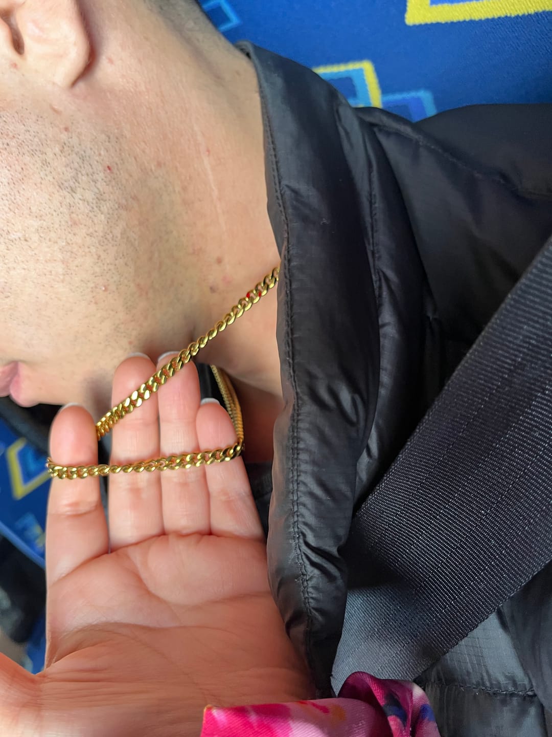 Customer photo review of Cadena Miami Cuban Oro 5mm