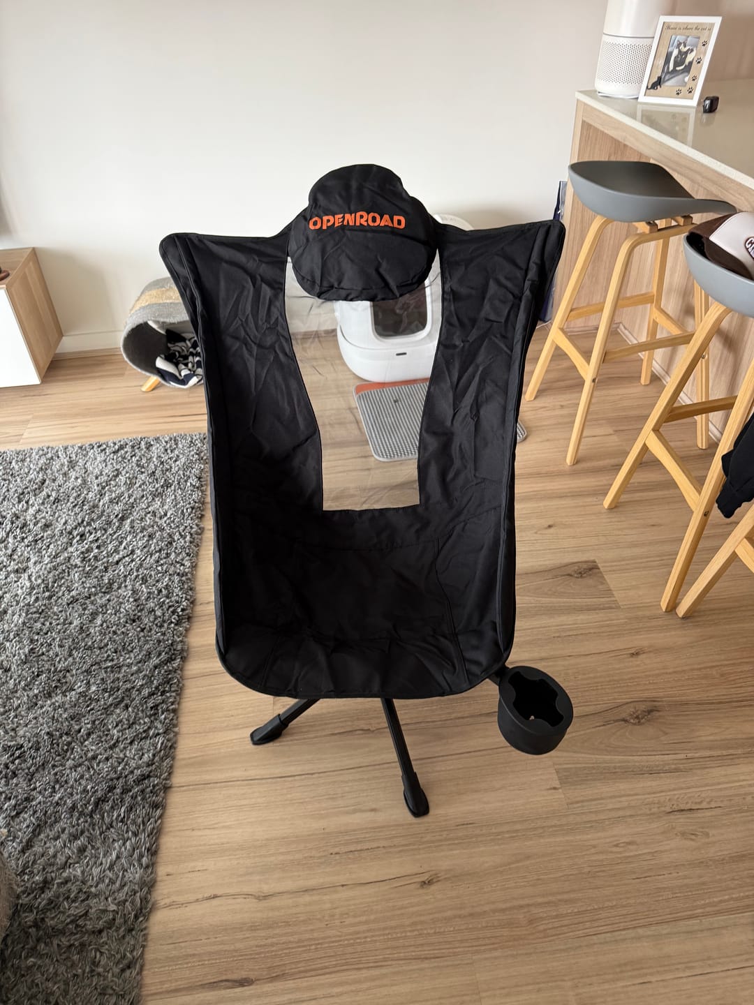 Customer photo review of Openroad Ergonomic Camping Chair