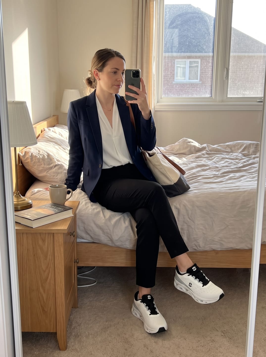 Customer photo review of Orthora™ Fly — 12-Hour Shift Shoes for All-Day Foot, Knee & Back Pain Relief
