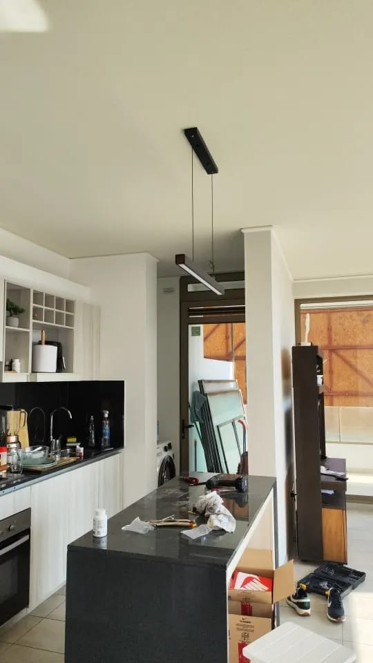 Customer photo review of Long Pendant Light for Kitchen Island, 80 to 200 cm