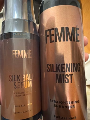Customer photo review of Silkening Mist