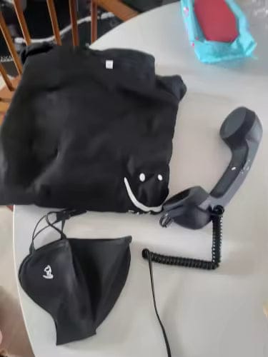 Customer photo review of Teléfono Retro compatible con iPhone y Android