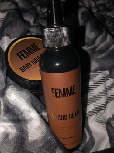 Customer photo review of Baby Hair Glaze (Max Strength Edge Control)