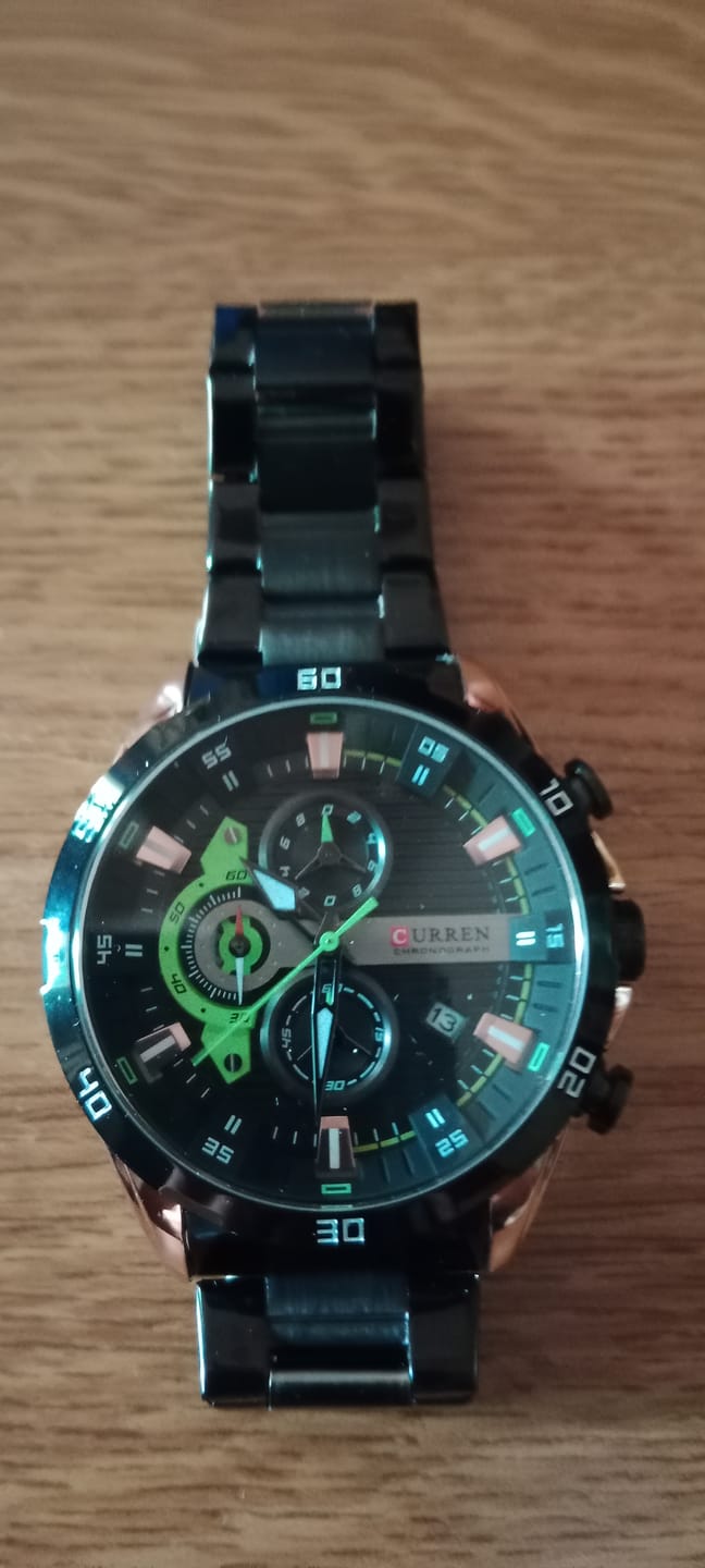 Customer photo review of Curren Madrid® orologio uomo acciaio