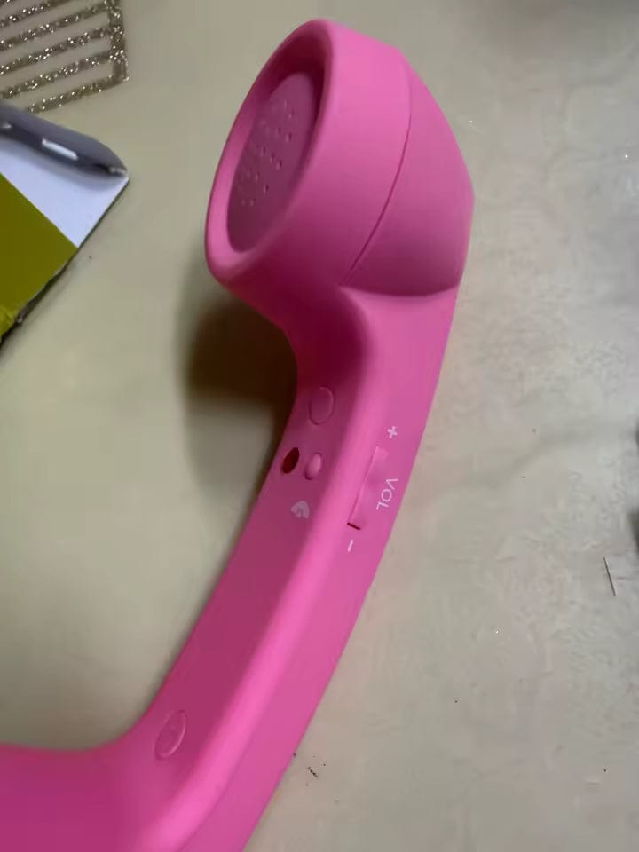 Customer photo review of Teléfono Retro compatible con iPhone y Android