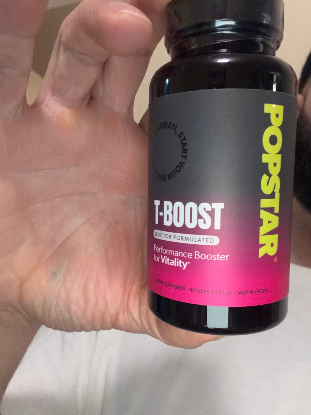 Customer photo review of Popstar T-Boost Performance Booster