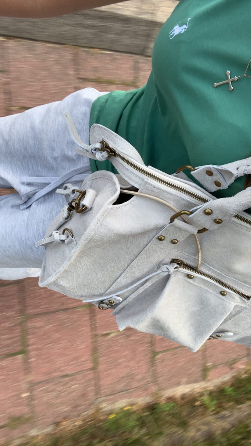 Customer photo review of It girl bag off white