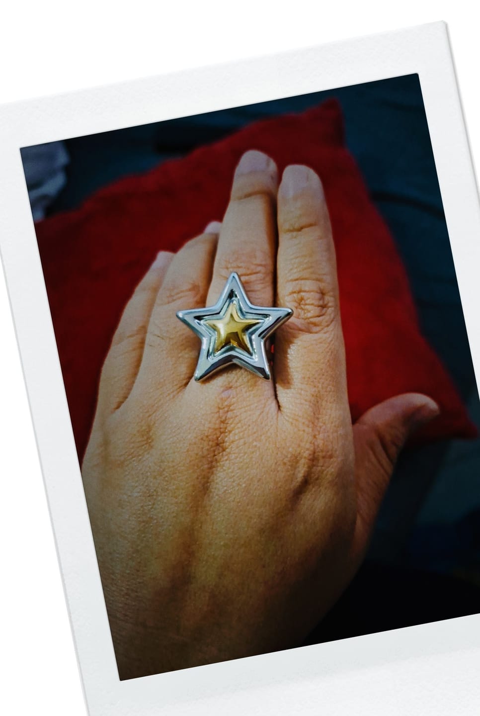 Customer photo review of Anillo Ajustable Stellina Mix