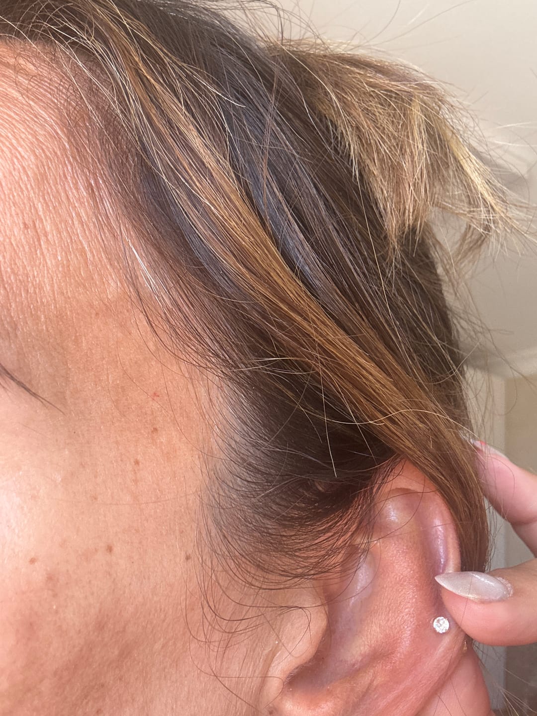 Customer photo review of Pendientes Centelleante