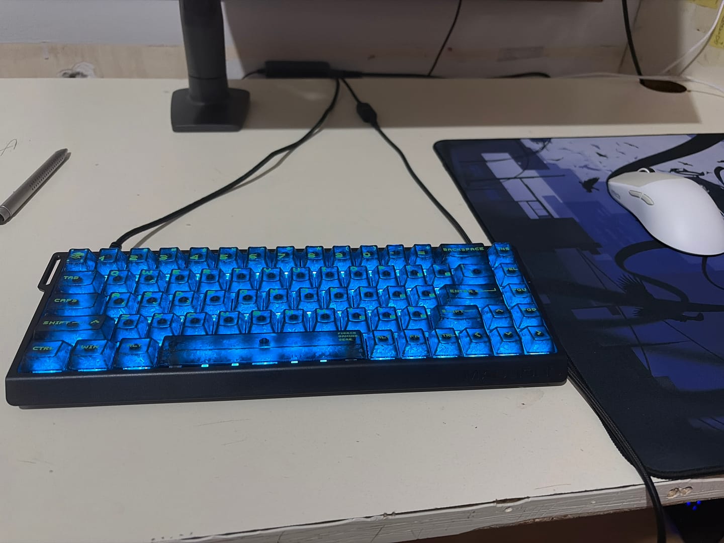 Customer photo review of FGG Madlions MAD68 HE V2 Klavye (Manyetik Switch / HE)