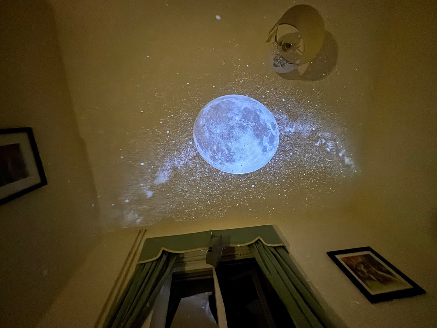 Customer photo review of Starry Sky Projector