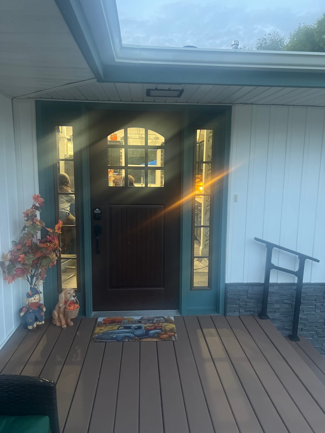 Customer photo review of Clear 5 Lite Glass and Frame Kit (Full Sidelite)