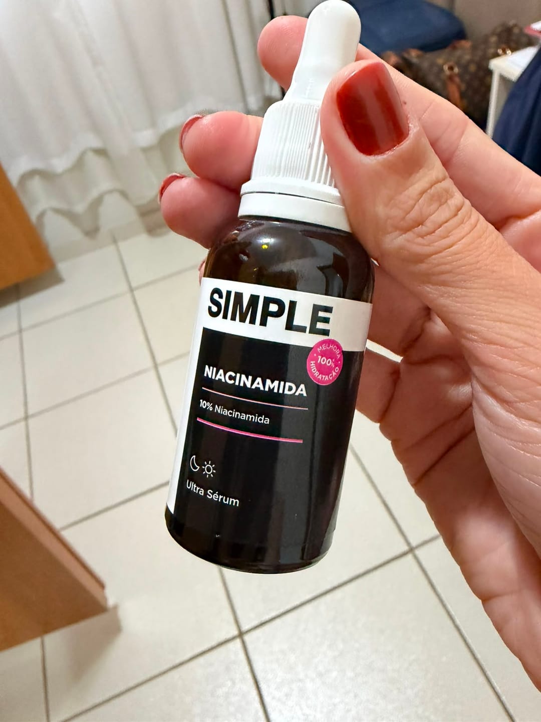 Customer photo review of Ultra Sérum Niacinamida