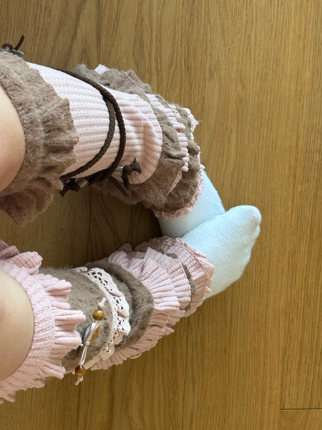 Customer photo review of Rose Island Witches’ Tea Party Neapolitan Knit Cardigan