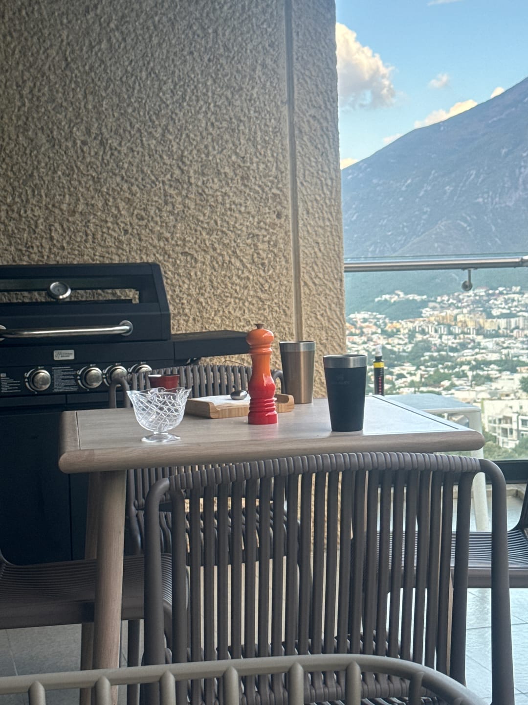 Customer photo review of Mesa de exterior Indonesia