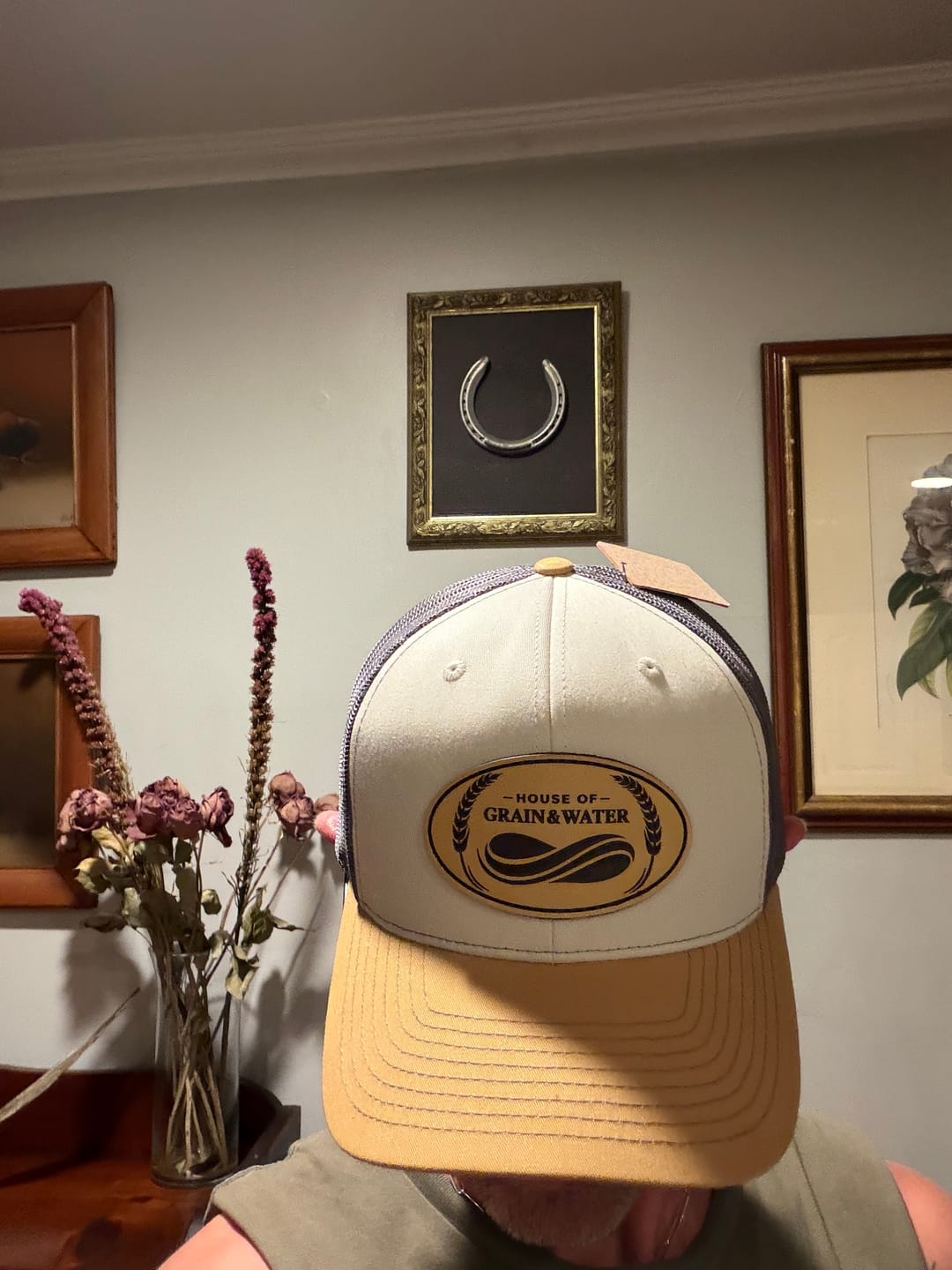 Customer photo review of Richardson 112 Custom Leather Patch Hats