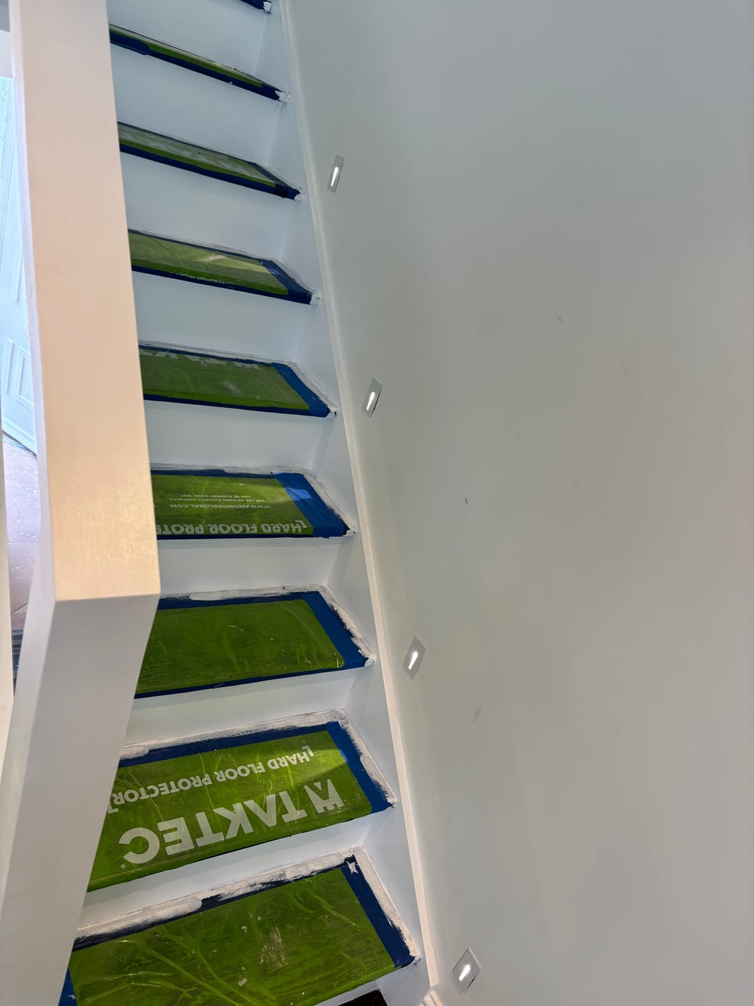 Customer photo review of 3W IP44 SOFIA Low Level Wall Light / Step Light in Matt White (Non Dimmable Driver Included)