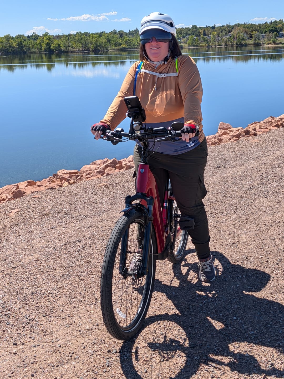Customer photo review of Helmet Visor