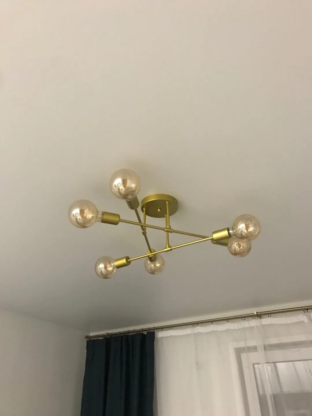 Customer photo review of Iron Ring Chandelier for Dining Table, 25 to 90 cm, Black