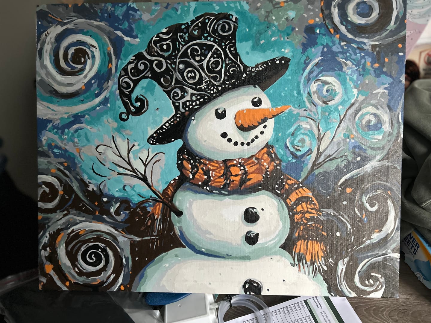 Customer photo review of Snowman's Universe