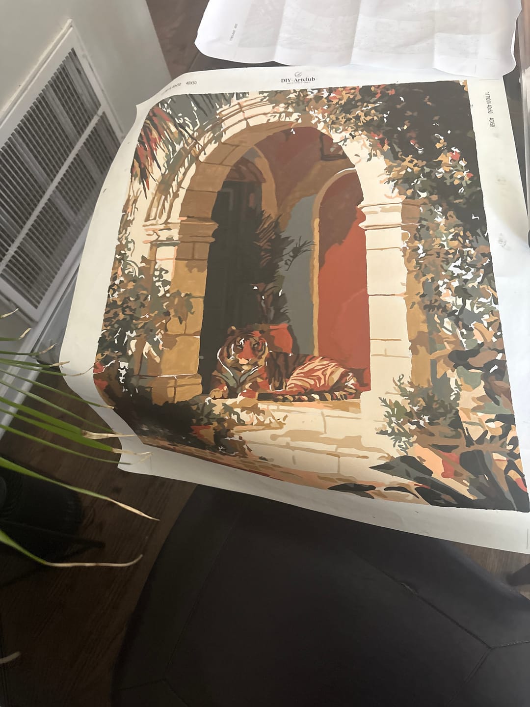 Customer photo review of In The Shadow | Paint by Number
