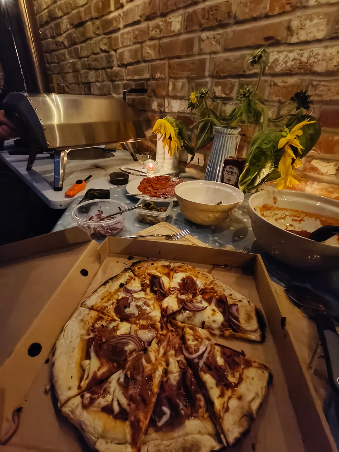 Customer photo review of Sourdough Pizza Bases (boxes of 25 bases)