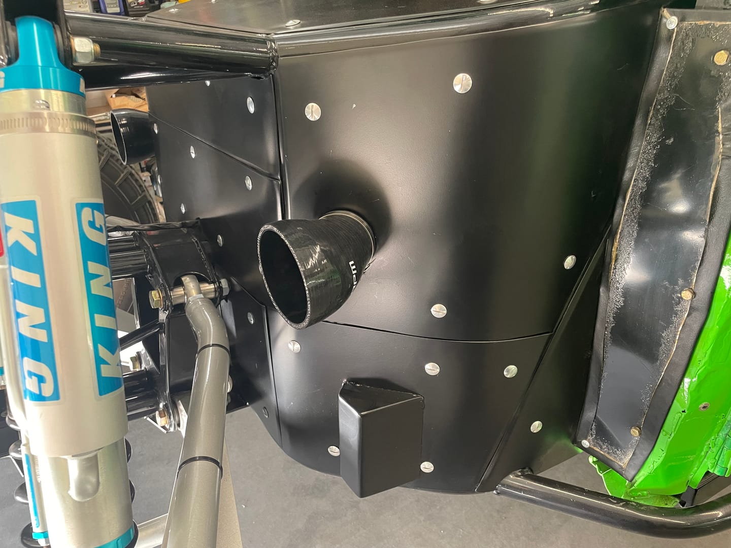 Customer photo review of RPM "Cooler" Air Vent Kit - Universal UTV Cab Cooling Kit
