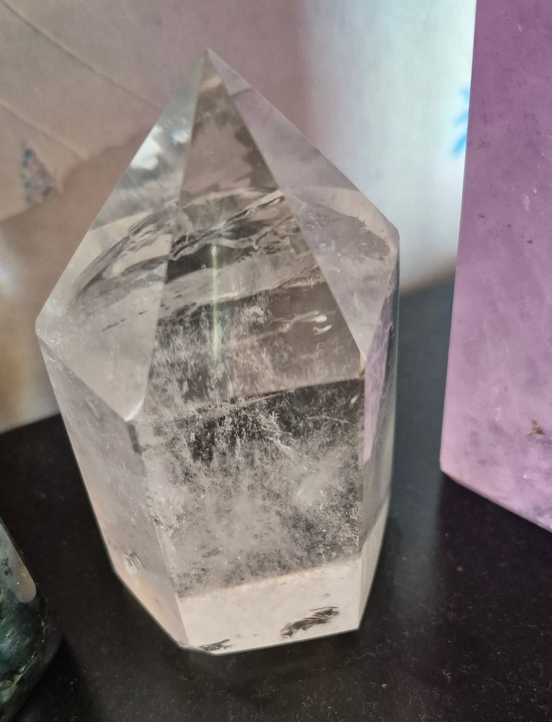 Customer photo review of Pointe cristal de roche