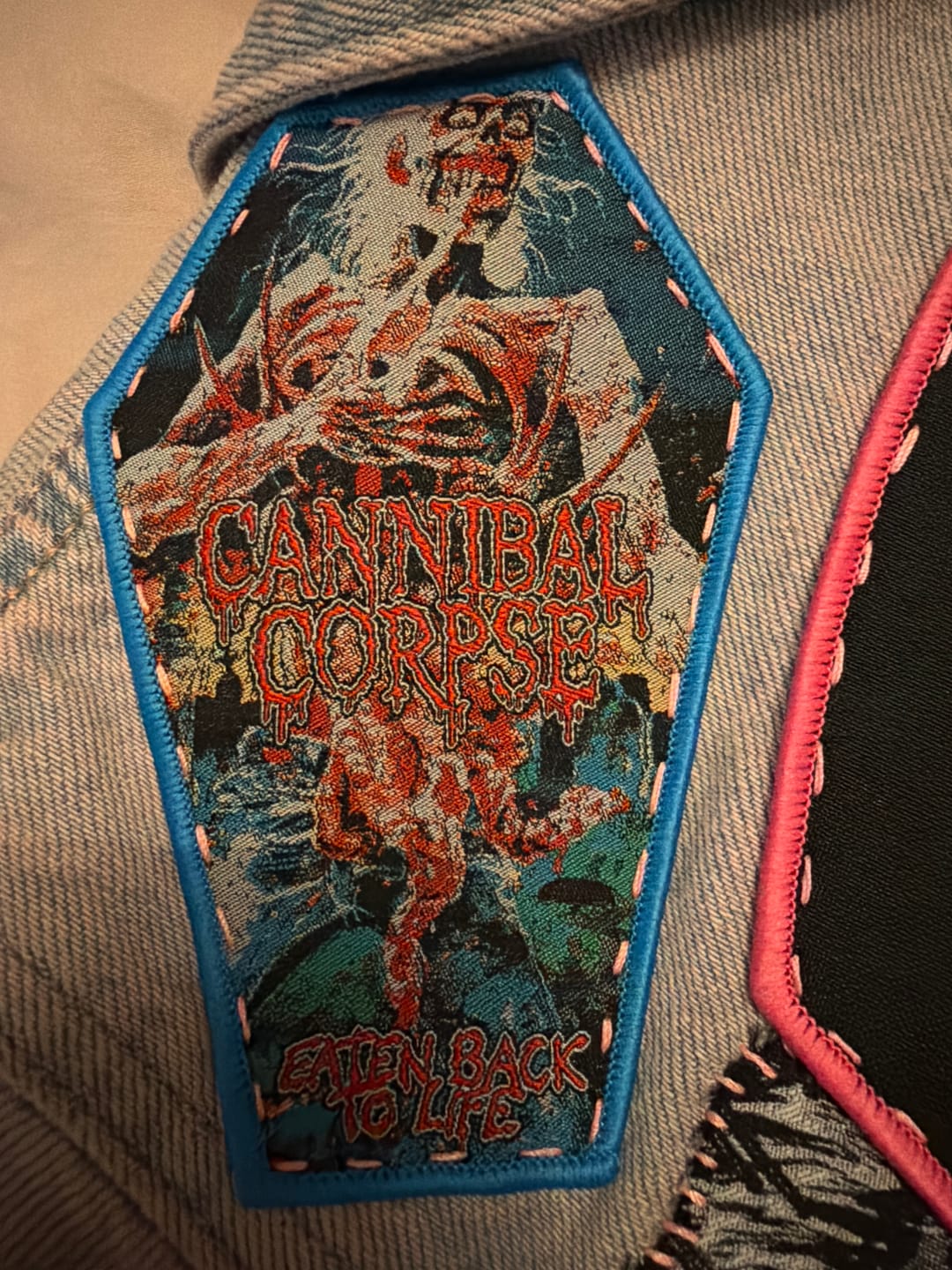 Customer photo review of Cannibal Corpse - Eaten Back To Life - Patch